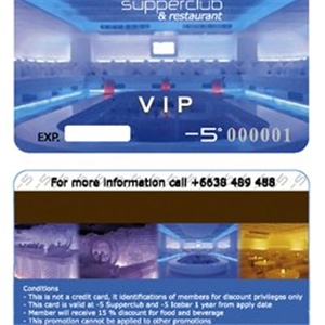 พิมพ์การ์ด pvc เมมเบอร์การ์ด Magnetic Card 