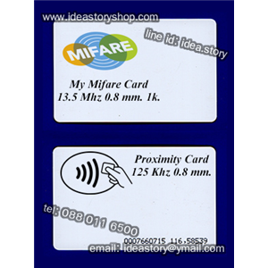 card pvc จำหน่ายบัตรทาบ คีย์การ์ด 1 k RFID บัตรมายแฟร์การ์ด 13.56 Mhz